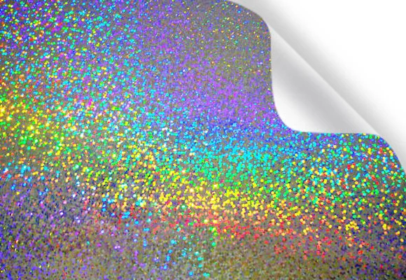 holographic foil sticker